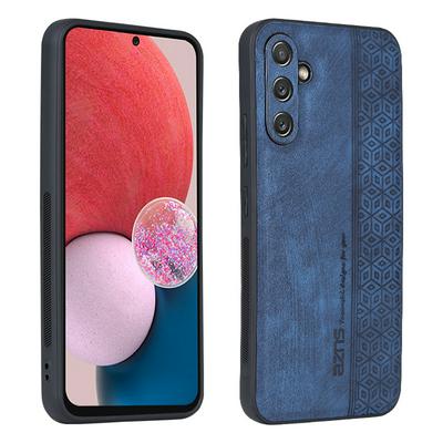 For Samsung Galaxy A54 Embossed Skin-friendly Anti-Scratch Flower Creative Rhombus Pattern Insert Card Case