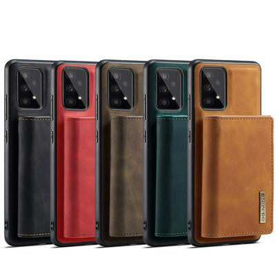 DG.MING M1 Series Drop-proof Kickstand Design Cover with Detachable Magnetic Wallet for Samsung Galaxy A53 5G