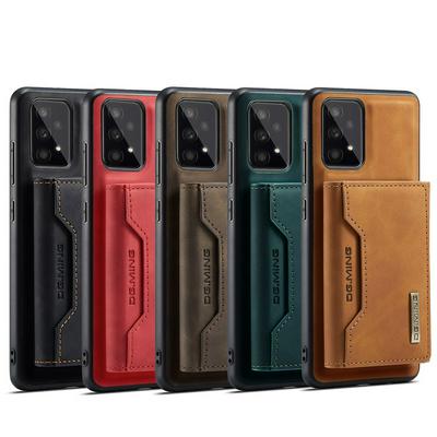 DG.MING M2 Series Detachable 2-in-1 Wallet Kickstand Design Leather Coated Hybrid Case for Samsung Galaxy A53 5G