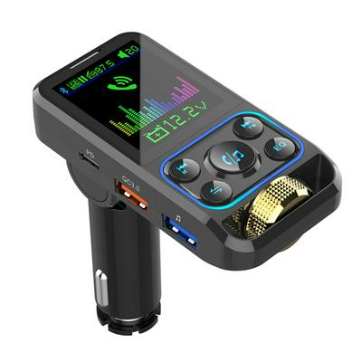 BC83 Dual Fast Charging Plastic Bluetooth MP3 Player FM Transmitter EQ Regulator Car Accessories
