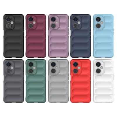 For OnePlus Nord CE 3 Anti-drop Rugged Cell Phone Case Shockproof TPU Back Cover Protector