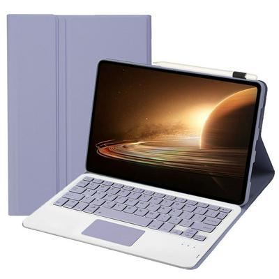 OP13-A For Oppo Pad 2 Tablet Case with Detachable Bluetooth Keyboard Touchpad Leather Stand Cover