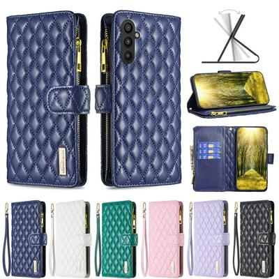 For Samsung Galaxy A24 Small Fragrant Wind Clamshell Type PU Leather Phone Case