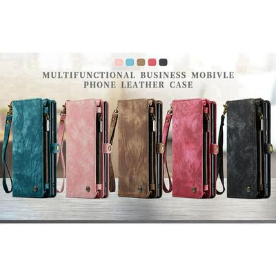 CASEME 008 Series Detachable 2-in-1 Wallet Split Leather Mobile Casing for Samsung Galaxy A14 5G
