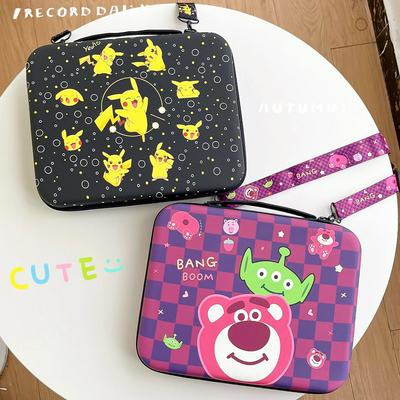 12.9 inch EVA Shockproof Tablet Cable Charger Power Bank Storage Bag Digital Accessories Carrying Case