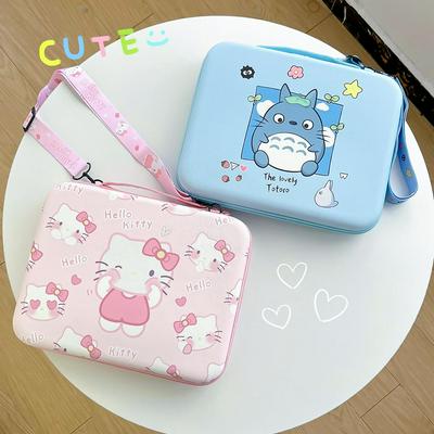 12.9 inch EVA Shockproof Tablet Cable Charger Power Bank Storage Bag Digital Accessories Carrying Case