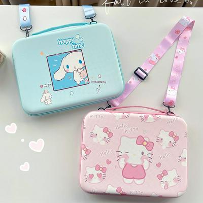 11 Inch Cartoon Hard HandBag for Ipad Pro Air 4 10.9 Xiaomi Mi Pad 5 Tablet Protective Case Anti-fall K380 Keyboard Storage Bag
