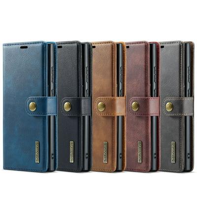 DG.MING Wallet Split Leather Cover Detachable 2-in-1 PC Back Case for Samsung Galaxy S24 Ultra