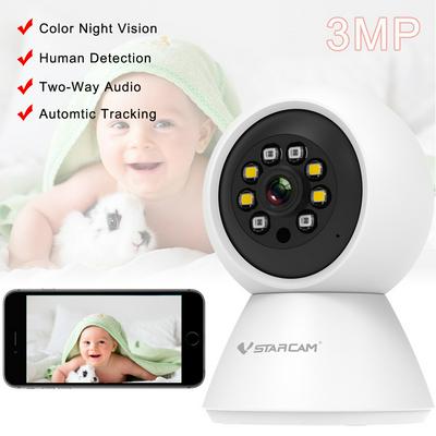 Vstarcam C991 HD 3MP 1296P Indoor Camera Mini WiFi IP Camera Home Security WIFI Surveillance Color Night Vision Human Dectection