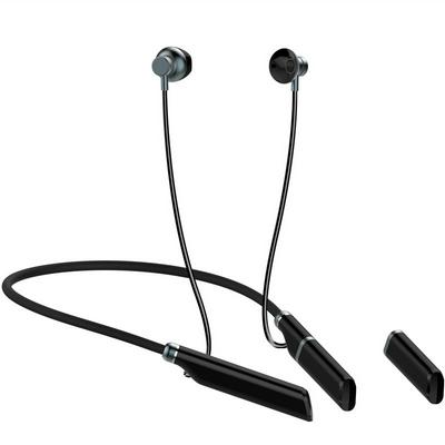 B998 Neck Hanger Bluetooth Earphone Dual Battery Replaceable Neck Hanger In Ear Sports Running Noise Reduction