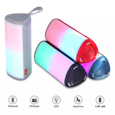 T&G TG357 Portable Wireless Bluetooth Speakers Large Capacity Long Life Outdoor Subwoofer RGB LED Colorful Light Effect TWS Stereo