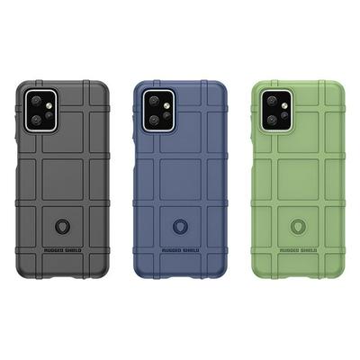 For Motorola G Power (2023) Rugged Shield Detachable Shockproof Frosted All-Inclusive Flexible TPU Cover Case