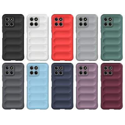 For Honor X8A 5G Anti-drop Rugged Cell Phone Case Shockproof TPU Back Cover Protector