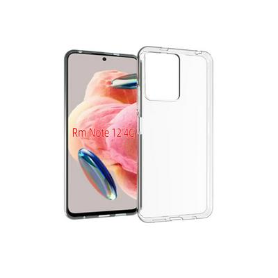 For Xiaomi Redmi Note 12 4G Transparent TPU Shockproof Scratch Resistant Back Cover Phone Case