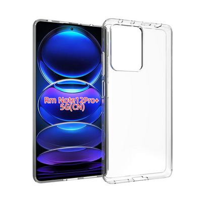 For Xiaomi Redmi Note 12 Pro Plus 5G Transparent TPU Shockproof Scratch Resistant Back Cover Phone Case