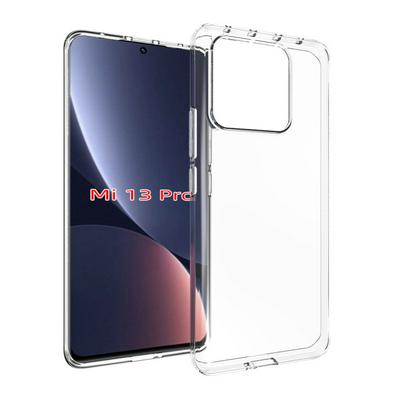 For Xiaomi 13 Pro Transparent TPU Shockproof Scratch Resistant Back Cover Phone Case