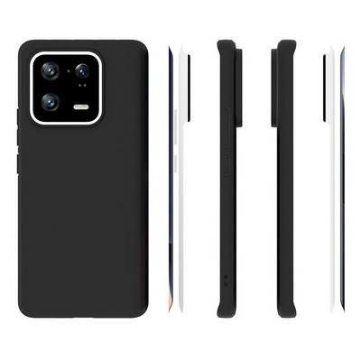 For Xiaomi 13 Pro Black Matte Shockproof Durable Soft TPU Back Cover Phone Case 