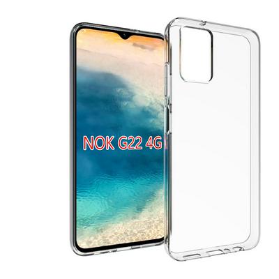 For Nokia G22 4G Transparent TPU Shockproof Scratch Resistant Back Cover Phone Case