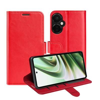 For OnePlus Nord CE3 R64 Pattern Single Folded Edge Folio Flip Leather Wallet Phone Case