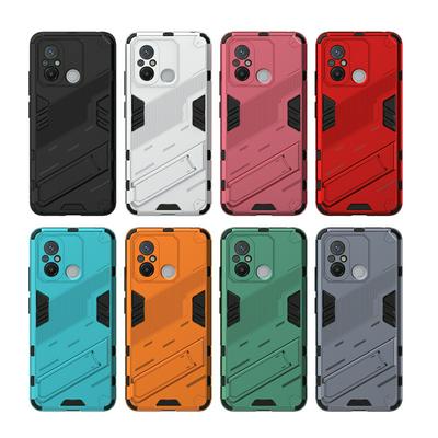 Phone Case for Xiaomi Redmi 12C Kickstand TPU + PC Protective Cell Phone Cover