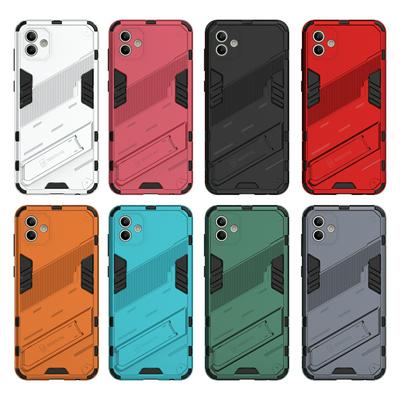 Phone Case for Samsung Galaxy A04 Kickstand TPU + PC Protective Cell Phone Cover
