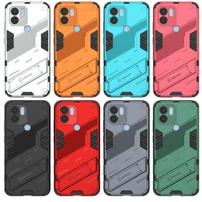 Phone Case for Xiaomi Redmi A1 Plus Kickstand TPU + PC Protective Cell Phone Cover