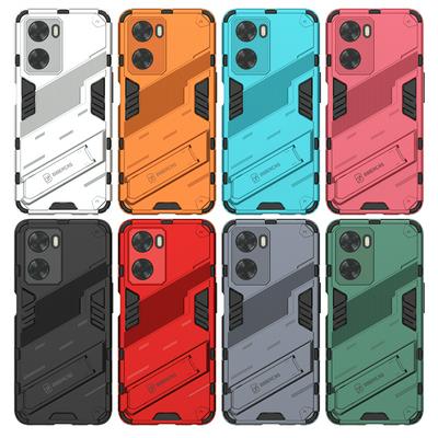 Phone Case for OPPO A77S Kickstand TPU + PC Protective Cell Phone Cover
