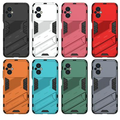 Phone Case for Xiaomi Poco M5 Kickstand TPU + PC Protective Cell Phone Cover