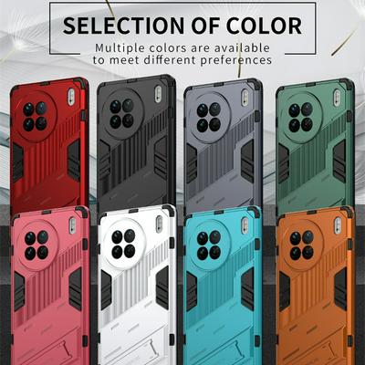 Phone Case for Vivo X90 Kickstand TPU + PC Protective Cell Phone Cover