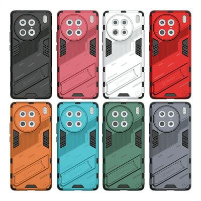 Phone Case for Vivo X90 Pro Kickstand TPU + PC Protective Cell Phone Cover9