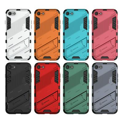 Phone Case for iPhone SE 2022 Kickstand TPU + PC Protective Cell Phone Cover