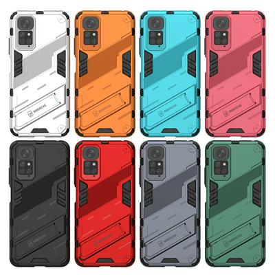 Phone Case for Xiaomi Redmi Note 11S Kickstand TPU + PC Protective Cell Phone Cover