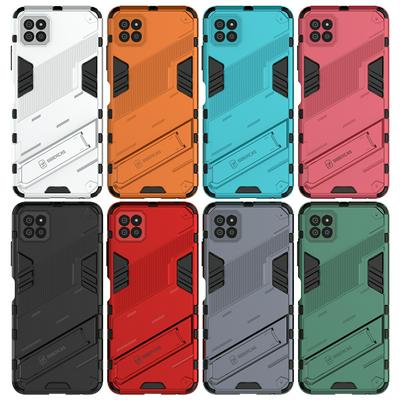Phone Case for Samsung Galaxy A22 5G Kickstand TPU + PC Protective Cell Phone Cover
