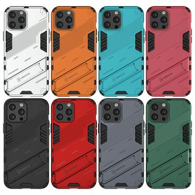 Phone Case for iPhone 13 Pro Max Kickstand TPU + PC Protective Cell Phone Cover