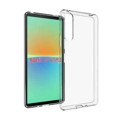 For Sony Xperia 10 V Transparent TPU Shockproof Scratch Resistant Back Cover Phone Case