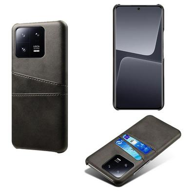 For Xiaomi 13 Pro Extra Thinness Premium Cowhide Leather Vintage Shockproof Hard PC Back Cover Case
