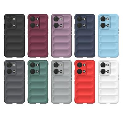 For OnePlus Ace 2V Anti-drop Rugged Cell Phone Case Shockproof TPU Back Cover Protector