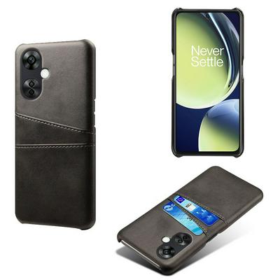 For OnePlus Nord CE3 Extra Thinness Premium Cowhide Leather Vintage Shockproof Hard PC Back Cover Case