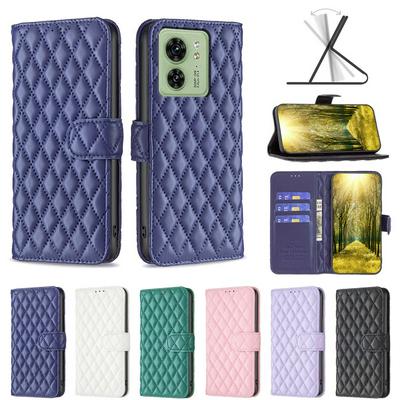 For Motorola Edge 40 Small Fragrant Wind Clamshell Type PU Leather Phone Case