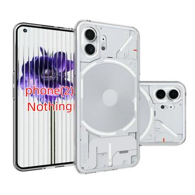 For Nothing phone 2 Transparent TPU Shockproof Scratch Resistant Back Cover Phone Case