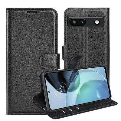 For Google Pixel 7A Pattern Single Folded Edge Folio Flip Leather Wallet Phone Case