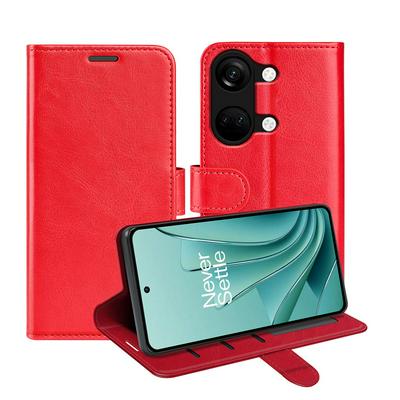 For OnePlus Nord 3/Ace 2V R64 Pattern Single Folded Edge Folio Flip Leather Wallet Phone Case