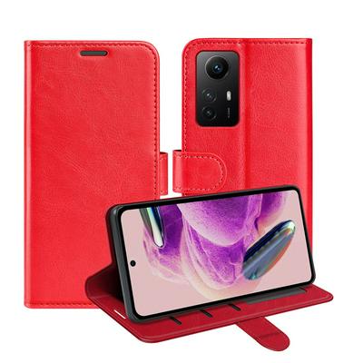 For Xiaomi Redmi Note 12S R64 Pattern Single Folded Edge Folio Flip Leather Wallet Phone Case
