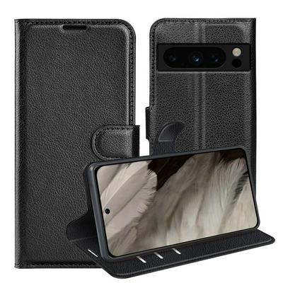 For Google Pixel 8 Pro Pattern Single Folded Edge Folio Flip Leather Wallet Phone Case