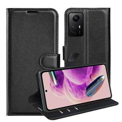 For Xiaomi Redmi Note 12S Pattern Single Folded Edge Folio Flip Leather Wallet Phone Case