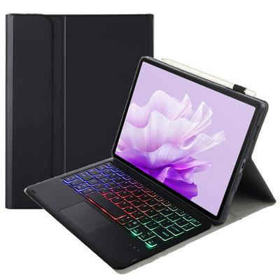 AH14-AS Suitable for Huawei Matepad air 11.5-inch 2023 Sheep grain TPU Case with touch three color backlight detachable Bluetooth keyboard leather case