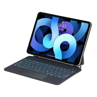 P109 For iPad Air4/Air5 10.9 inch 2022/Pro 11inch(2022/2021/2020/2018)  Magnetic levitation Bluetooth Keyboard Leather Case with Touch Pad