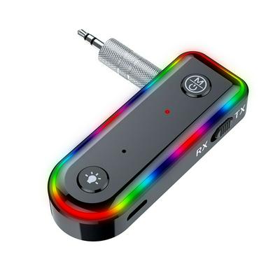 Q3 3 in1 Bluetooth 5.3 Transmitter Receiver 3.5mm Jack Audio AUX Adapter Lavalier Wireless Adapter For Car Audio Aux HIFI Headset