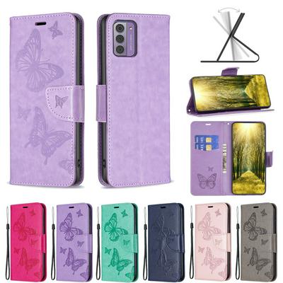For Nokia G310 Solid Color Sheep Pattern Scratch Resistant Wallet Leather Case