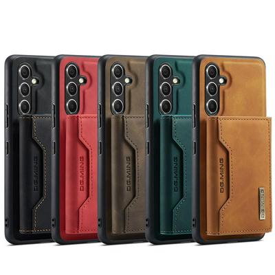DG.MING M2 Series Detachable 2-in-1 Wallet Kickstand Design Leather Coated Hybrid Case for Samsung Galaxy A54
